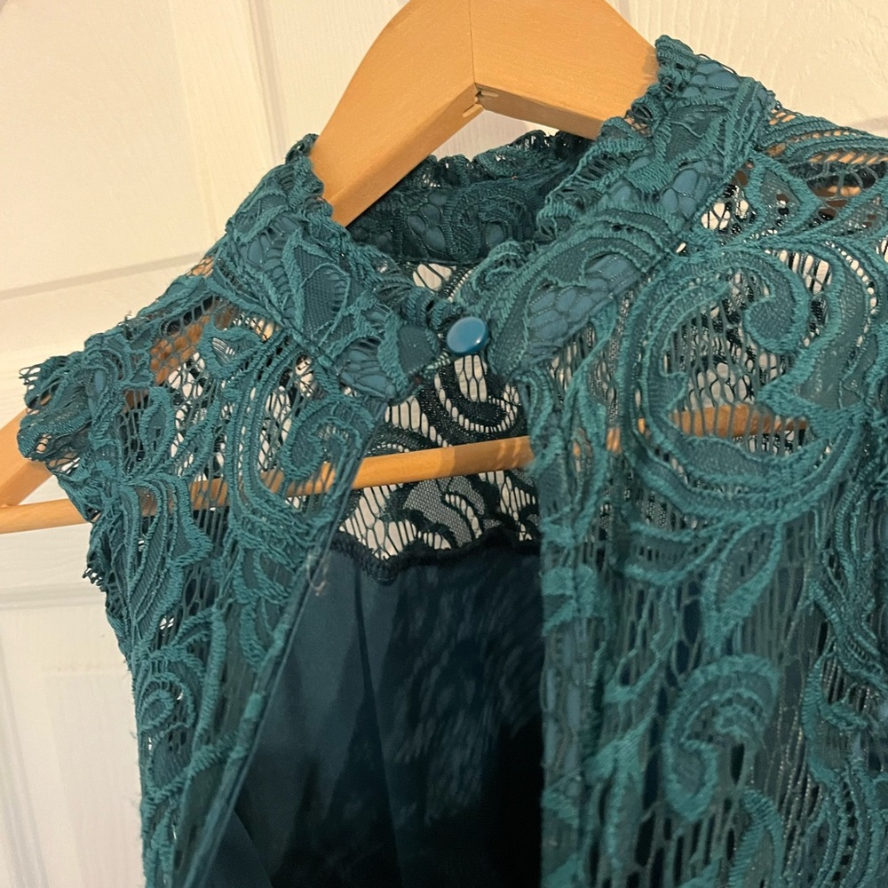 Heart Soul crochet lace top - Picture 6 of 7